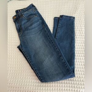 Celebrity Pink Blue Skinny Jeans The Rider size small (3-5)